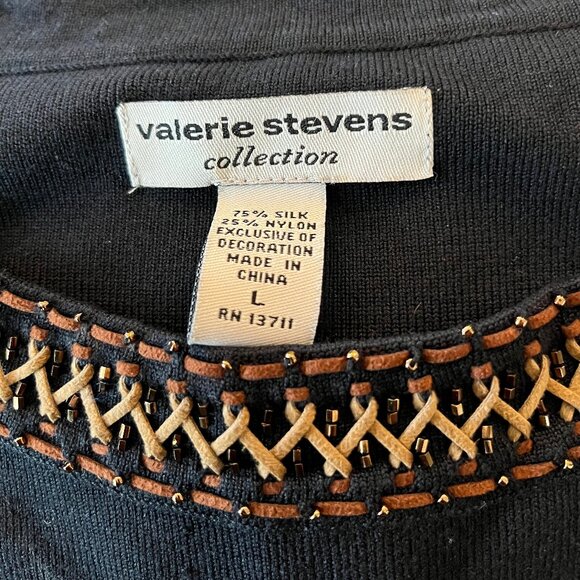 Valerie Stevens vintage women sweater size Large - Picture 5 of 5